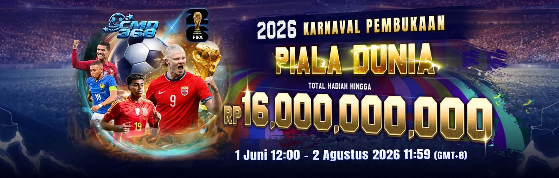 CMD368 - PESTAPORA PIALA DUNIA 2026